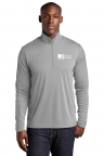 Men's Endeavor Quarter Zip with 3" CVTC Embroidered Logo